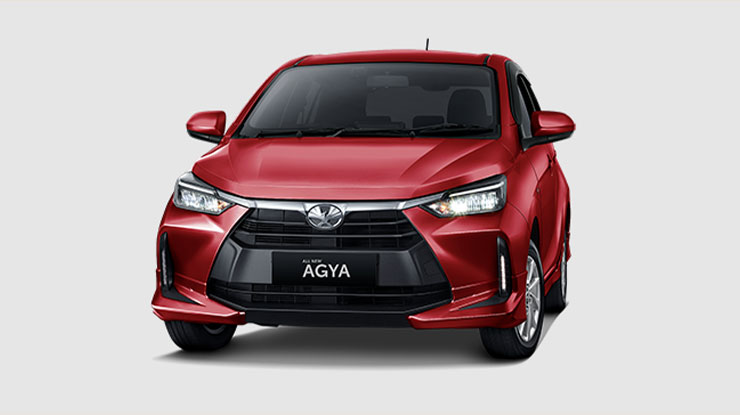 Toyota Agya DP 10 juta Angsuran 1 juta
