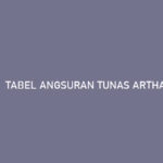 tabel angsuran tunas artha mandiri