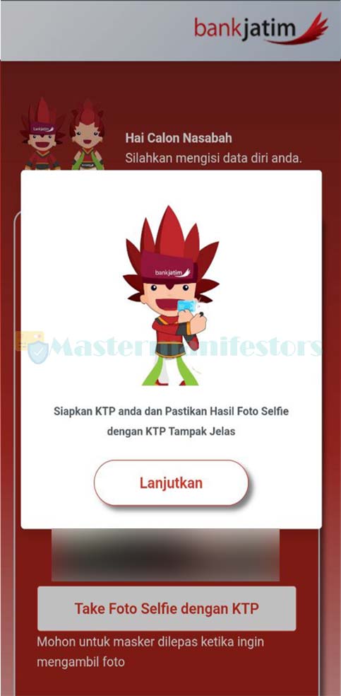 13. Melakukan Foto Selfie dengan KTP