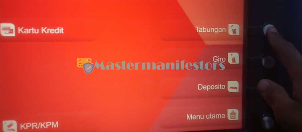 jenis tabungan cimb niaga di mesin atm